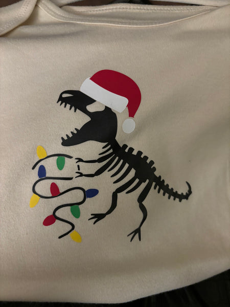 Dino Christmas Onesie