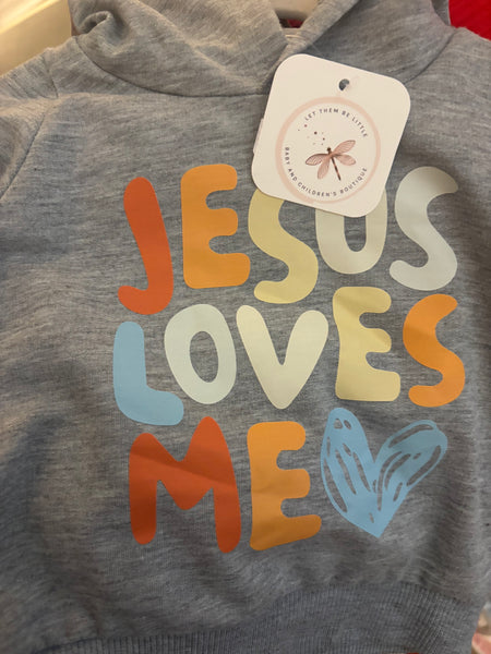 Jesus Loves Me Hoodie