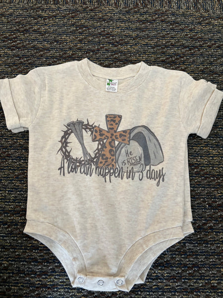 He is Risen Romper