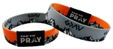 Tap To Pray Wristbands Jesus is Lord / Powered by Faith