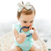 Cutie Teether Handheld Rattle Blue