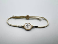 Tap To Pray™Survivor Series Handmade Bracelets 14K Gold-Plated + It Is Well