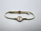 Tap To Pray™Survivor Series Handmade Bracelets 14K Gold-Plated + It Is Well