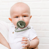 Cutie PAT Bulb Pacifier + Teether: Peony
