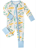 Surf's Up Bamboo Baby Convertible Zippy Romper