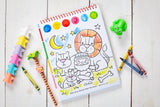 Cozy Club Bible Friends Art Pad (Back to School Gifts)