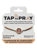 Tap To Pray™Survivor Series Handmade Bracelets 14K Gold-Plated + It Is Well