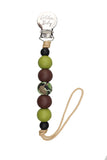 Camo Accent Pacifier Clip