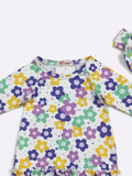 Mardi Daisy Baby Gown