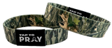 Tap To Pray Wristbands Jesus is Lord / Powered by Faith