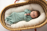Arrow Print Knotted Newborn Baby Gown