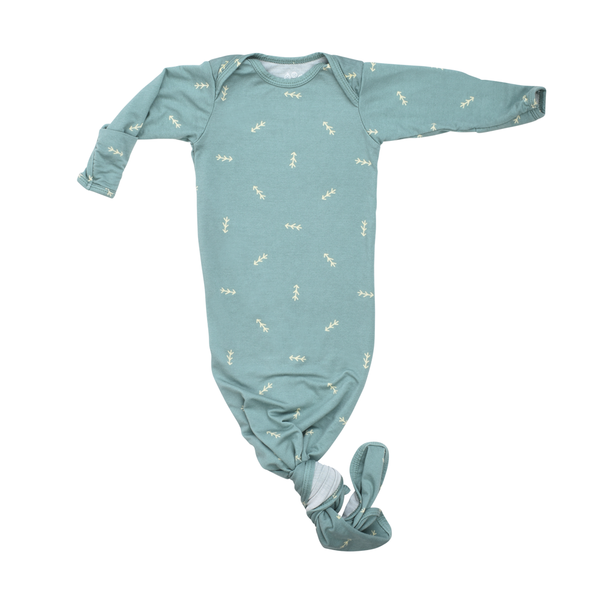 Arrow Print Knotted Newborn Baby Gown