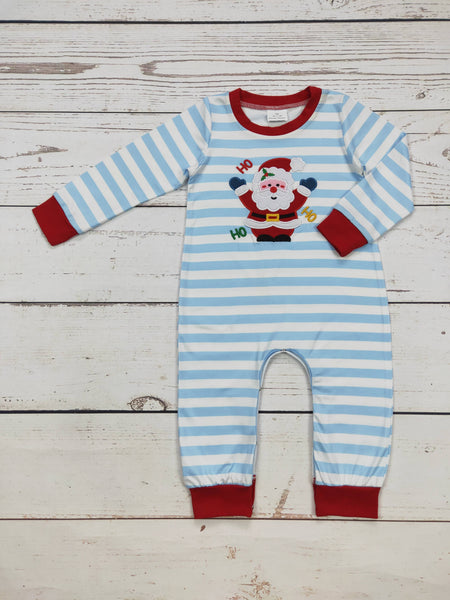 Santa Appliqué Christmas Romper