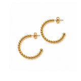 LLM GOLD HOOP EARRINGS