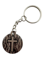 Tap To Pray Keychains: Pink Crystal + God Is Greater
