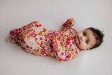 Three Little Tots - Wild Child Floral Hawaiian Knotted Gown: Gown Only