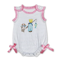 Fishing Stripe Romper