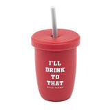 Bella Tunno - I'll Drink to That Straw Lid Addition