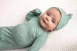 Arrow Print Knotted Newborn Baby Gown