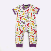 Mardi Crawfish Romper