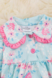 Pastel Floral Onesie/Bubble