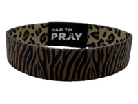 Tap To Pray™ Wristbands  Safari Leopard