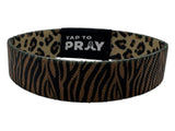 Tap To Pray™ Wristbands  Safari Leopard