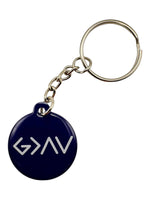 Tap To Pray Keychains: Black + God Is Greater