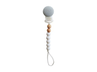 Mini Pacifier Clip—Navy