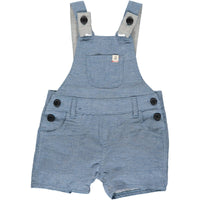 Bowline Shortie Overalls - Chambray