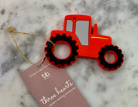 Tractor Silicone Teether