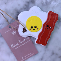 Eggs & Bacon Silicone Teether