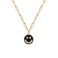 Smiley Gold Necklace