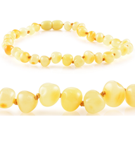 Kids | "Grow With Me" Baltic Amber Necklace Sets ~ Butter