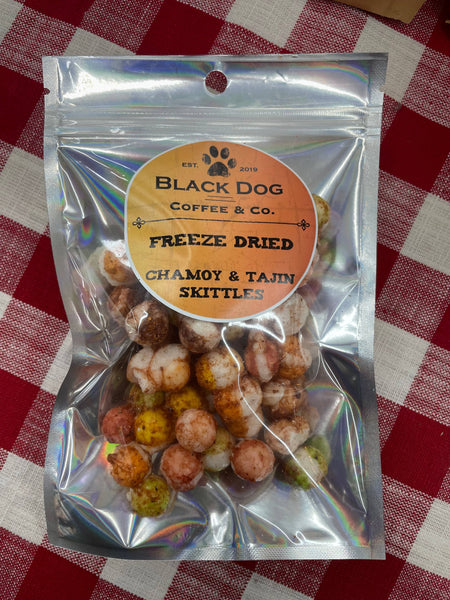 Black Dog Coffee & Co. ‘LLC - Freeze Dried Chamoy & Tajin Skittles | Freeze Dried Candy