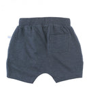 Heather Navy Jogger Shorts