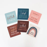 Milestone Card Set / Rainbow / Memory Cards