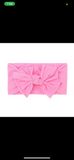 Wide Brimmed Nylon Bow Headband