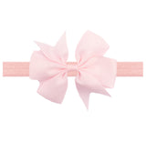 Solid Color Flower Cloth Hair Band