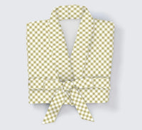 E-I-E-I-O Bamboo Women's Gingham Robe