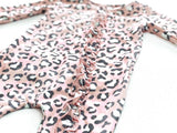 Pink Leopard Romper