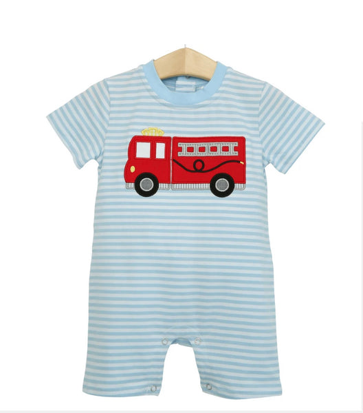 Fire Truck Romper