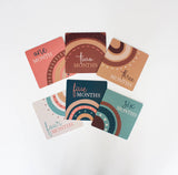 Milestone Card Set / Rainbow / Memory Cards