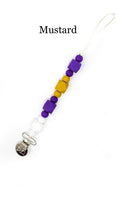 Grande Jewel Pacifier Clip-Silicone