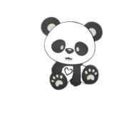 Panda Silicone Teether