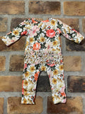 Wildflower Ruffle Baby Romper