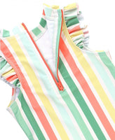 Saltwater Stripe Flutter One Piece